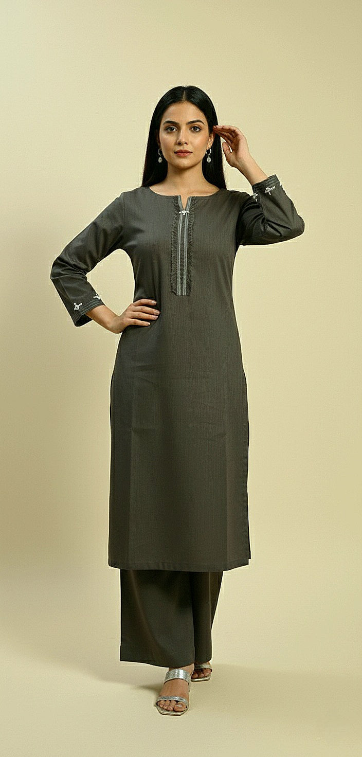Army pearl 2pc (stichted)