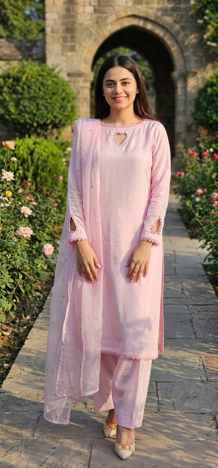 Blush Pink 3pc (stichted)