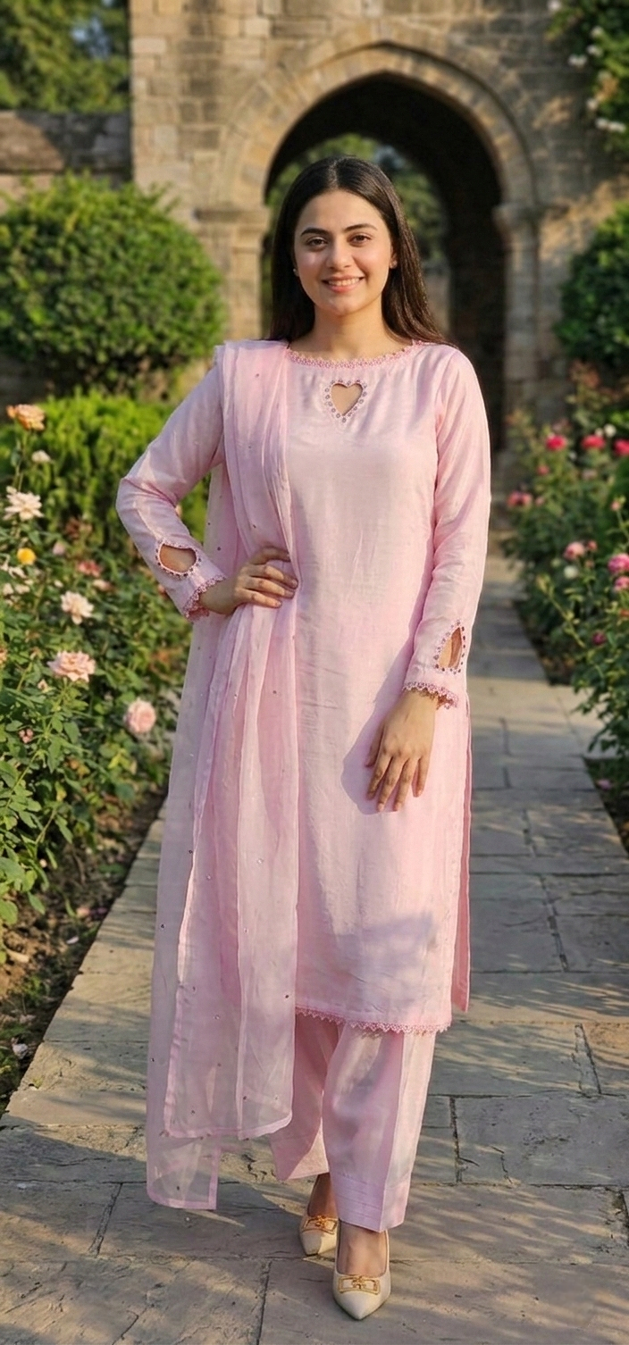 Blush Pink 3pc (stichted)
