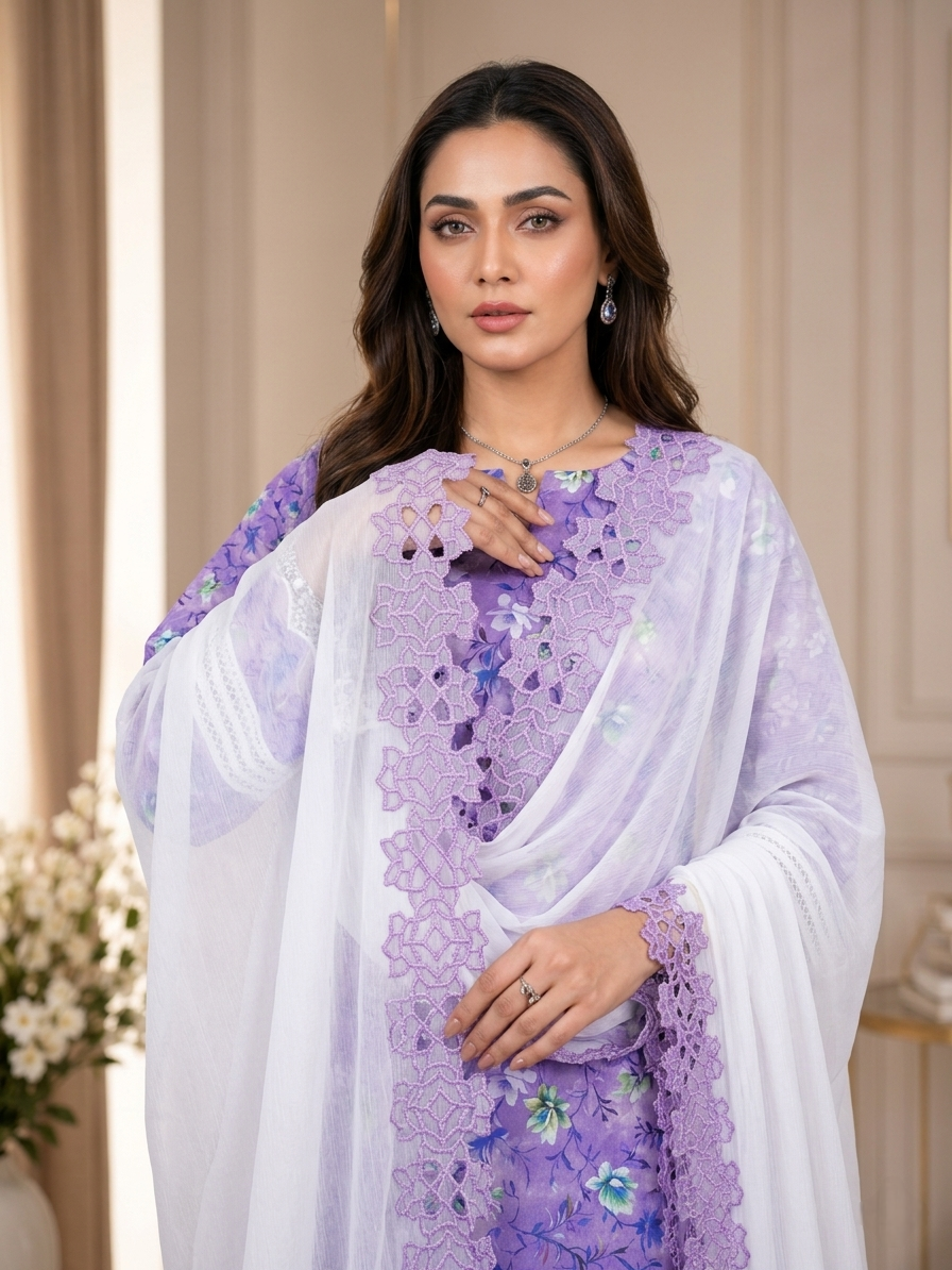 Lavender Garden 3PC Set(stichted)