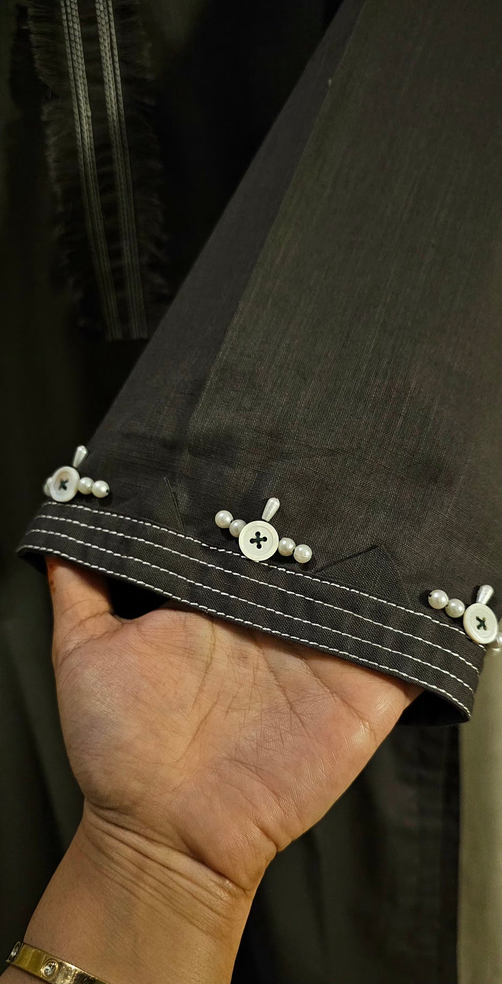Army pearl 2pc (stichted)