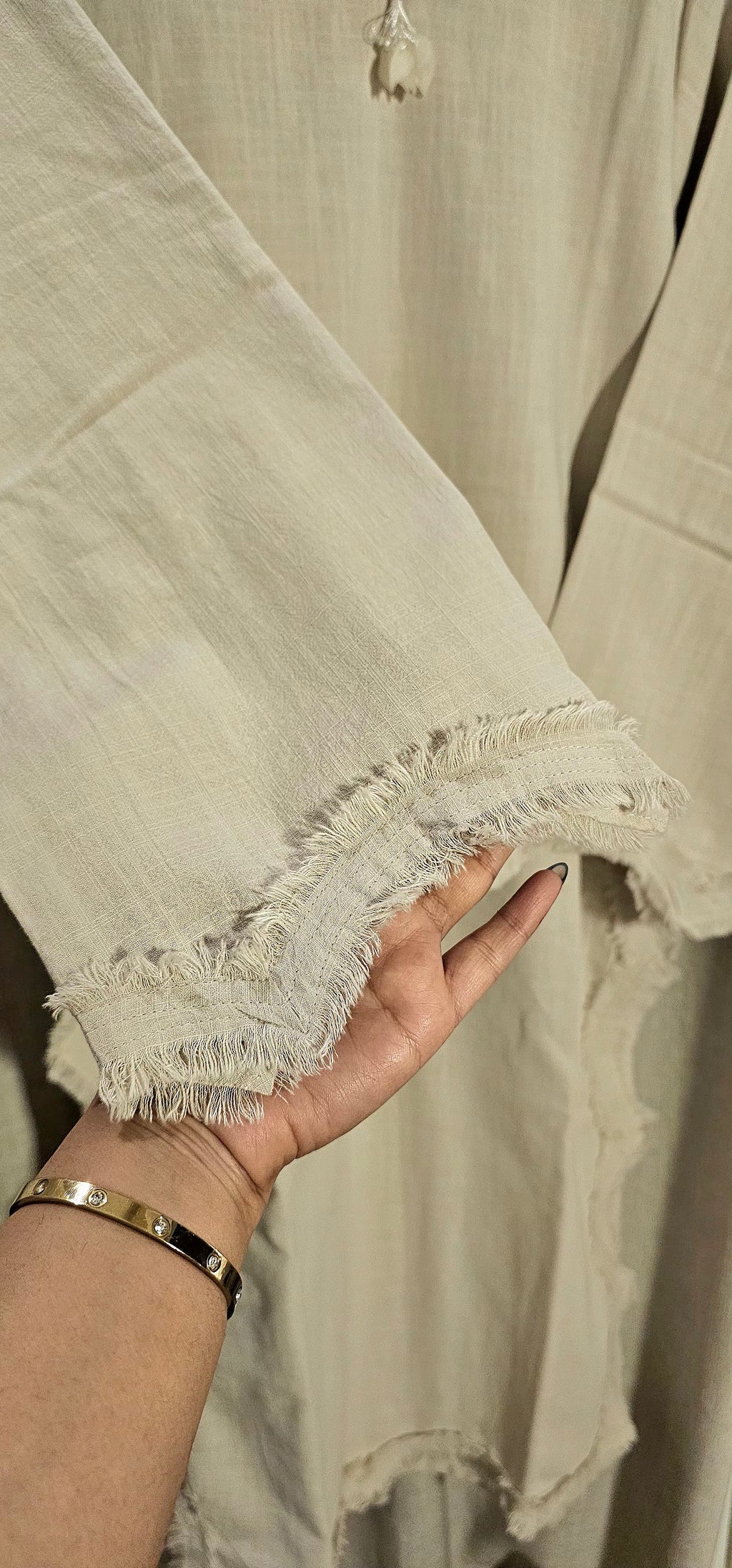 Beige Classy 3pc (stichted)