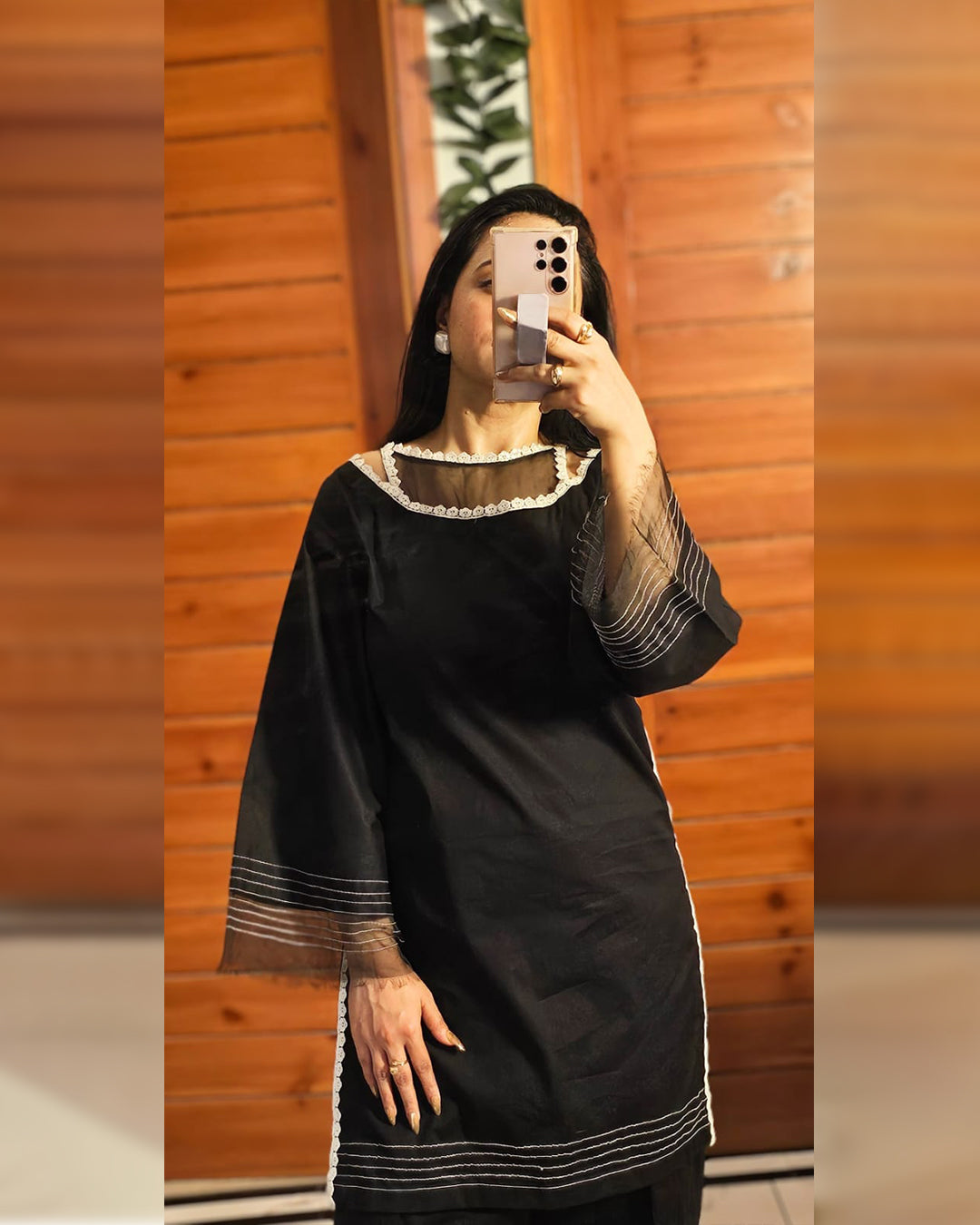 Black Solid 2pc