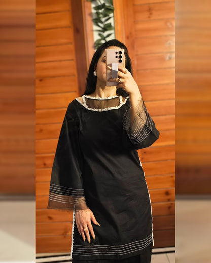 Black Solid 2pc