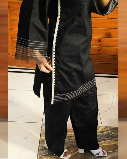 Black Solid 2pc