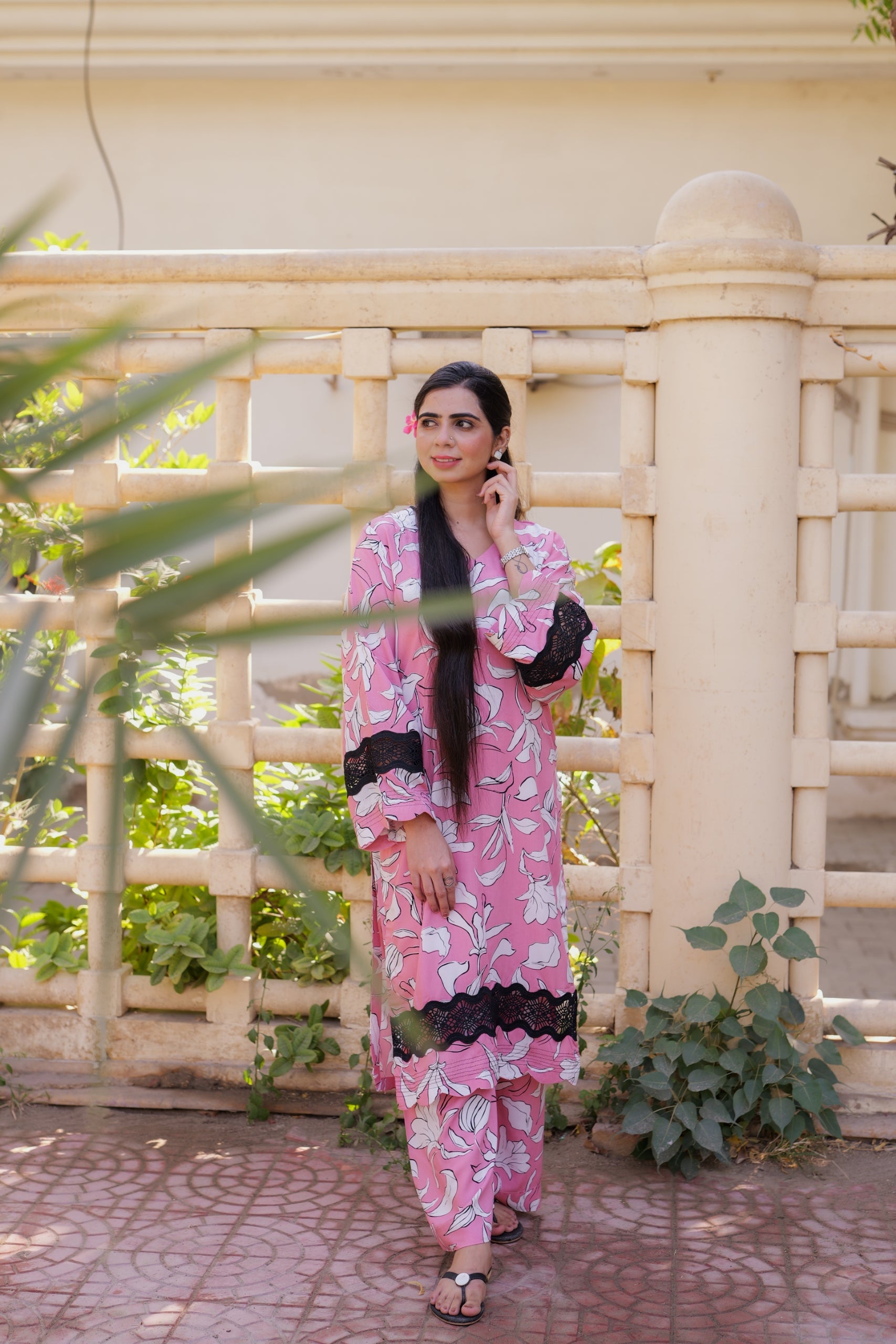 Dusky Rose 2pc(Stichted)All Season