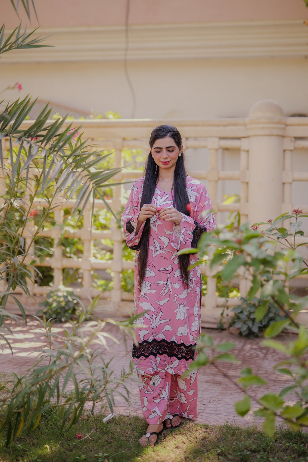 Dusky Rose 2pc(Stichted)All Season