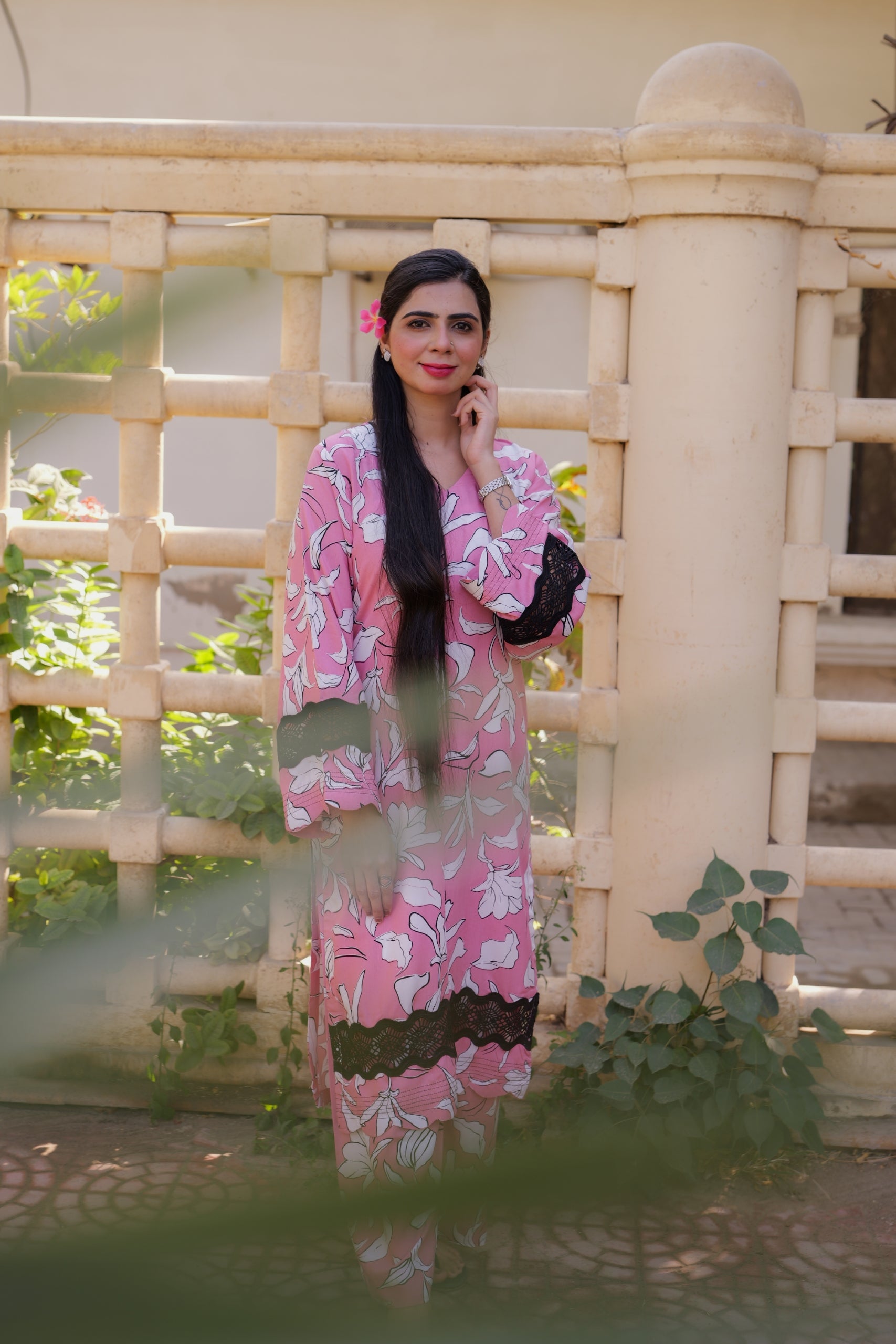 Dusky Rose 2pc(Stichted)All Season