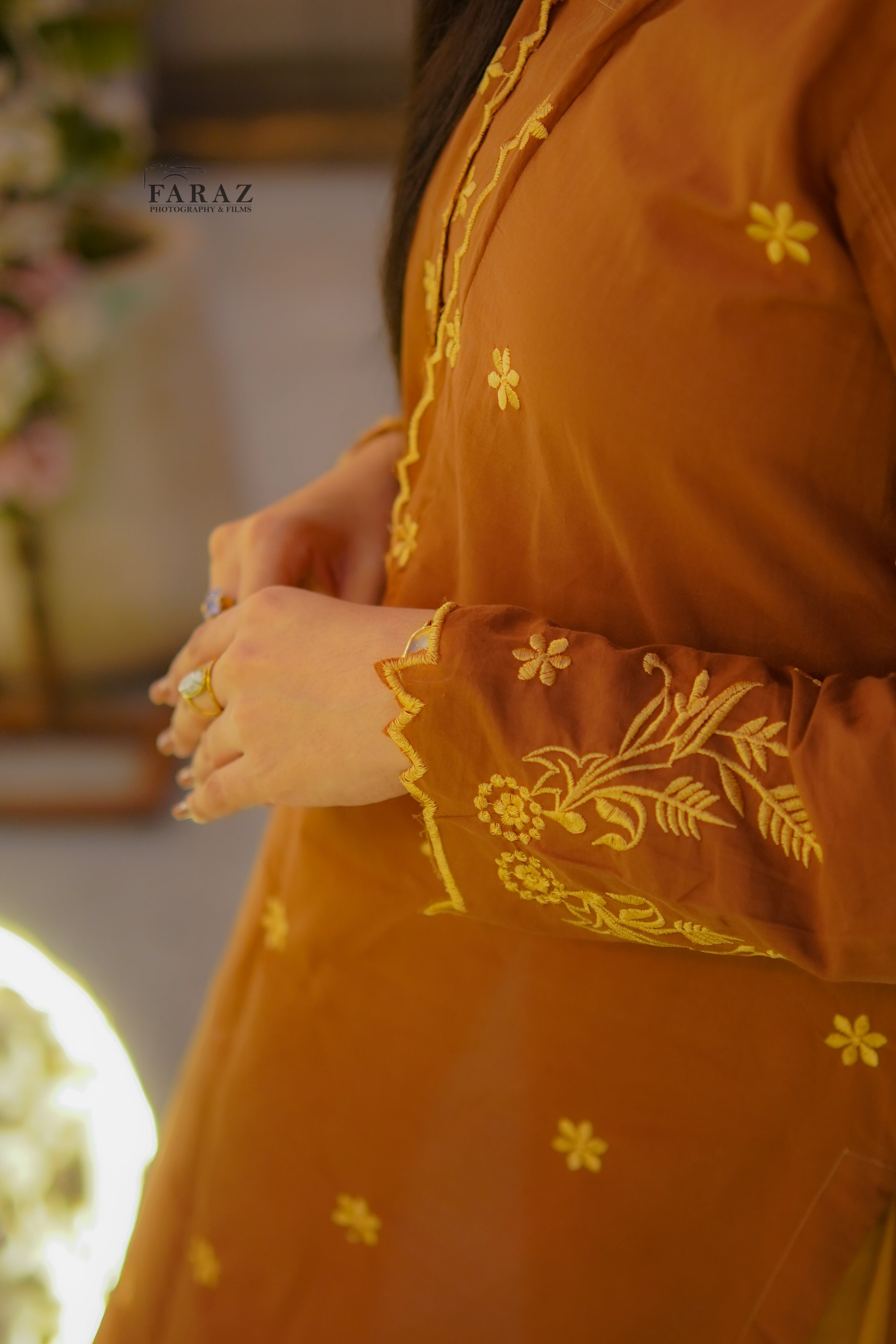 Mocha Embroidered 2pc(Stitched) Summer