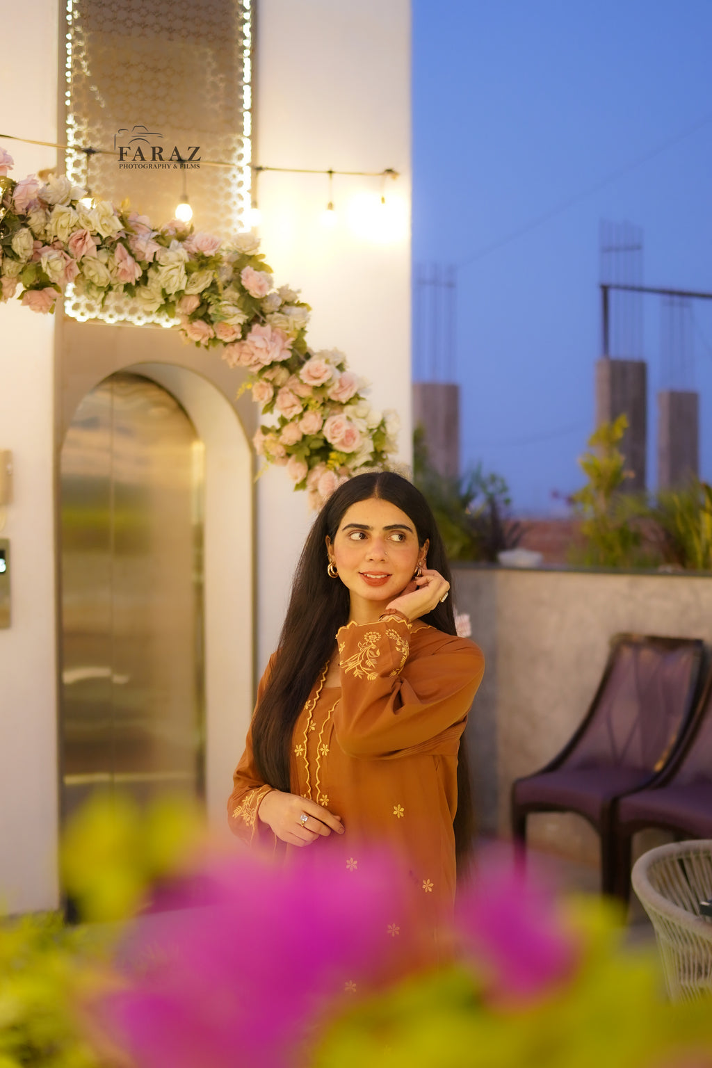 Mocha Embroidered 2pc(Stitched) Summer