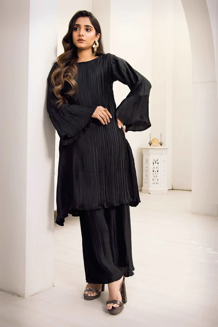 Black western style coo-rd set