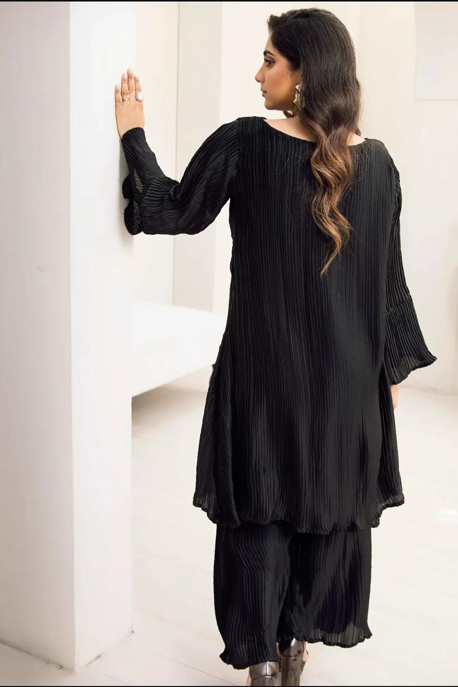 Black western style coo-rd set