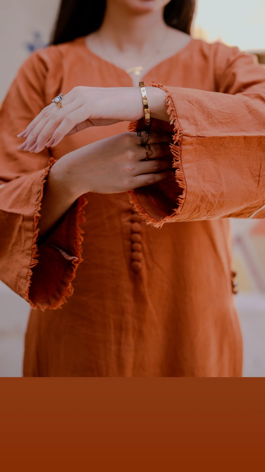 Burn Orange 2pc(Stichted)Winter