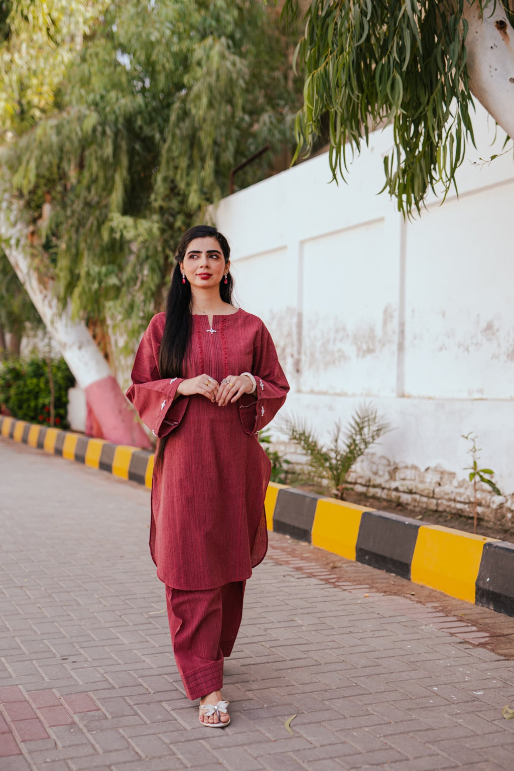 Chambrey 2pc (Stichted)Winter