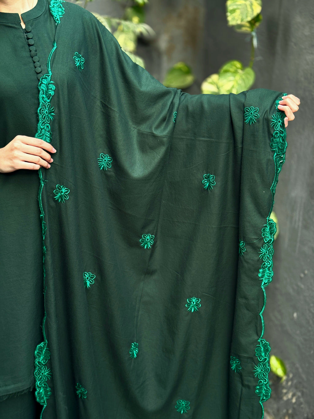 Deep Green 2pc (Stiched)Winter