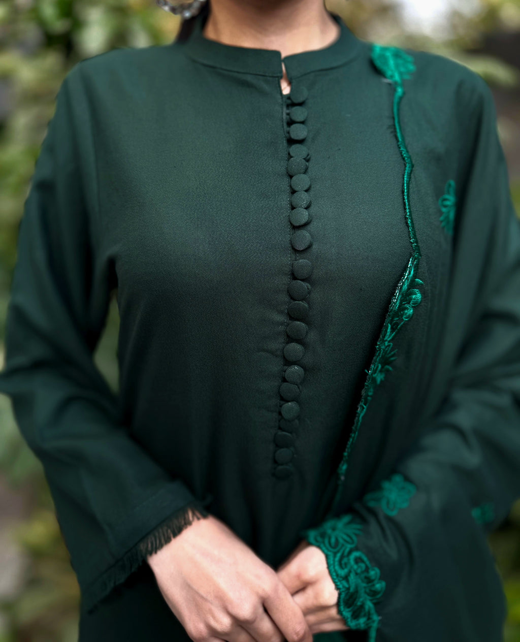 Deep Green 2pc (Stiched)Winter