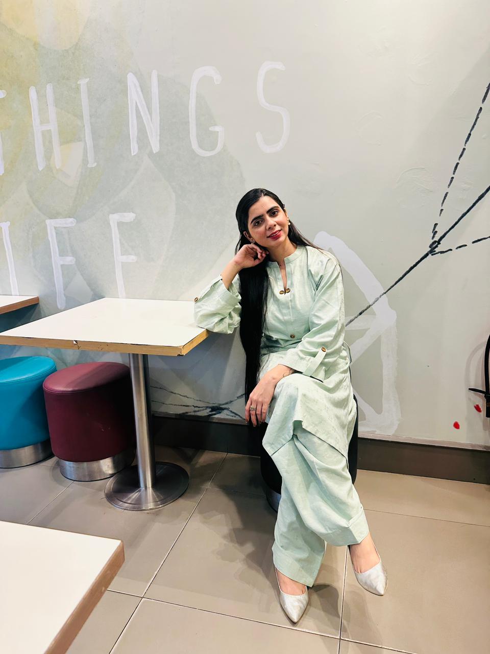 Pistachio Grace  2PC[stichted]