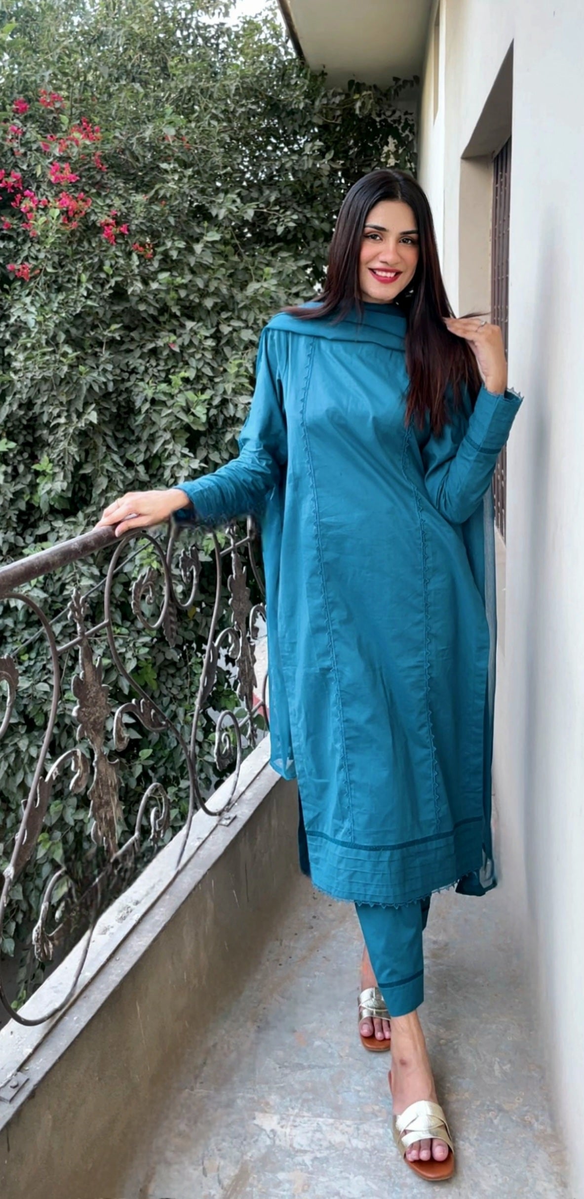 Zinc blue Solid  3pc