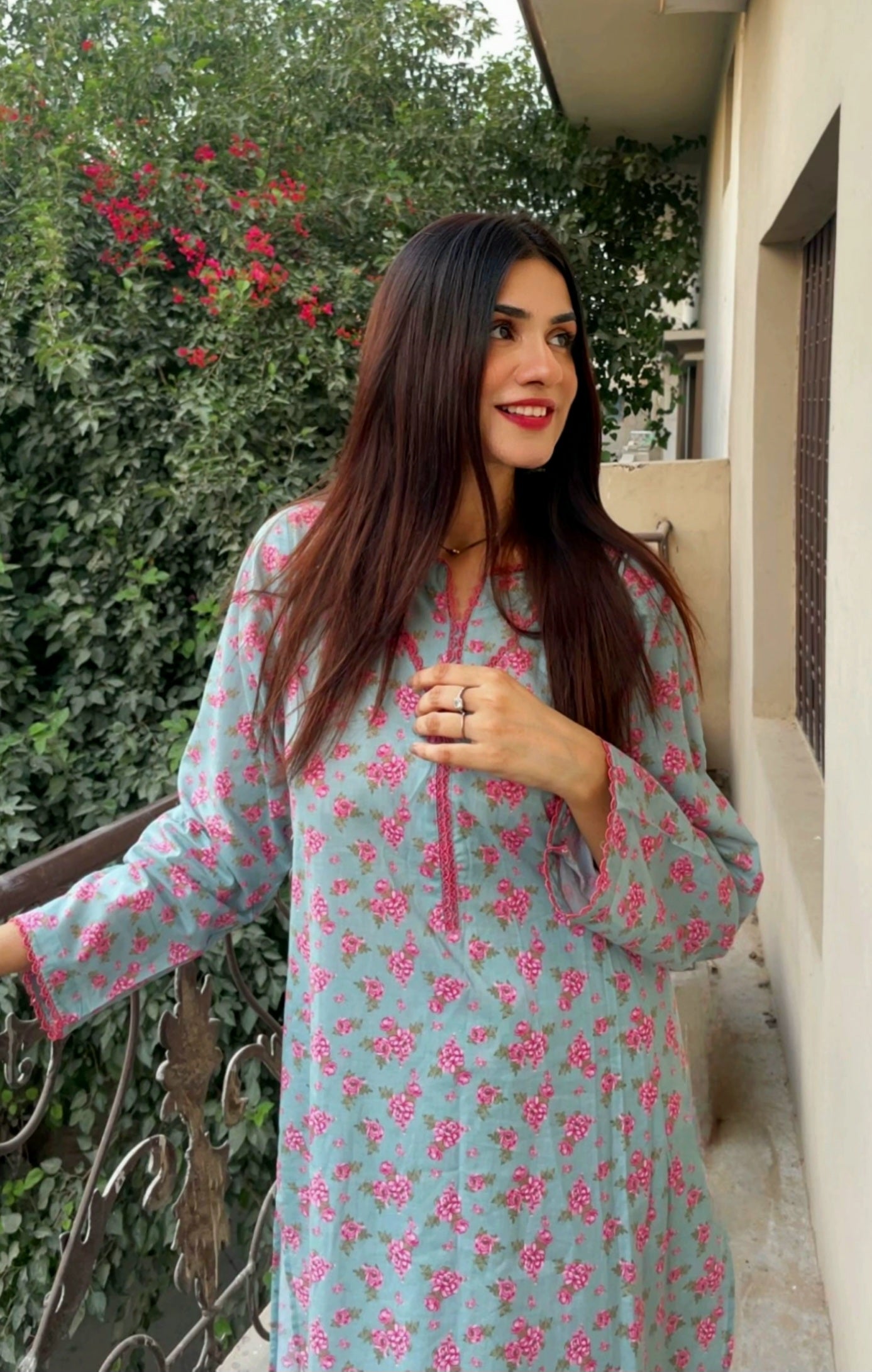 PINK FLORAL SUMMERY 2PCS