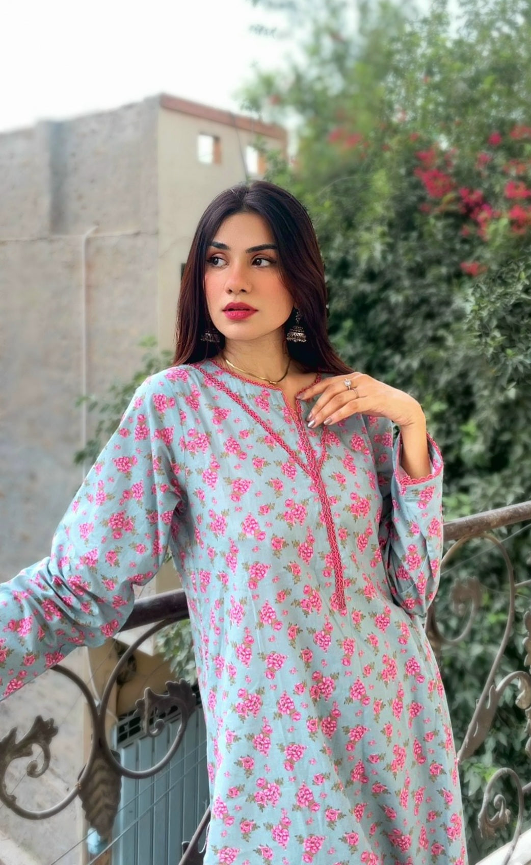 PINK FLORAL SUMMERY 2PCS