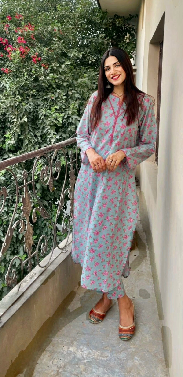 PINK FLORAL SUMMERY 2PCS