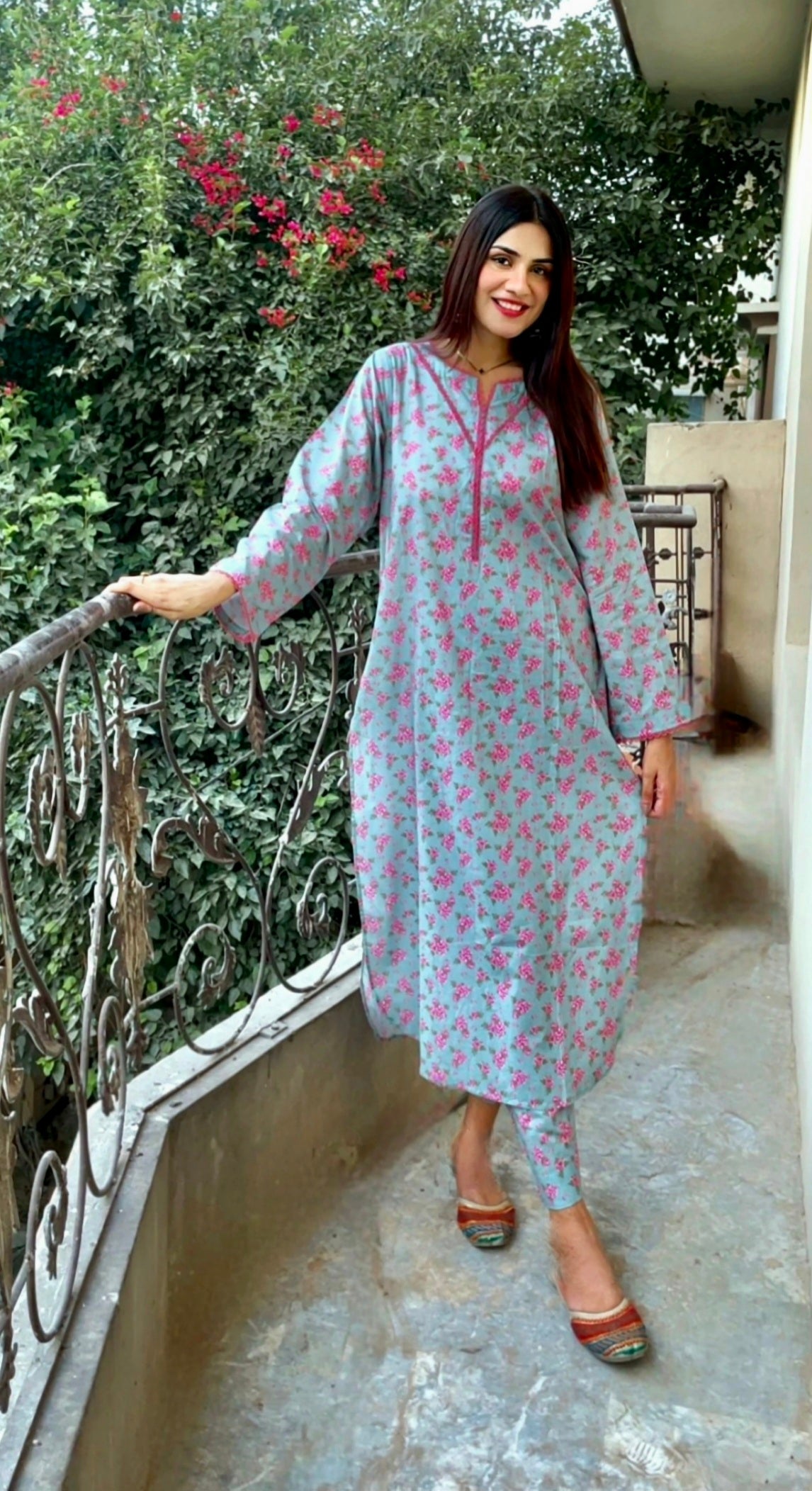 PINK FLORAL SUMMERY 2PCS