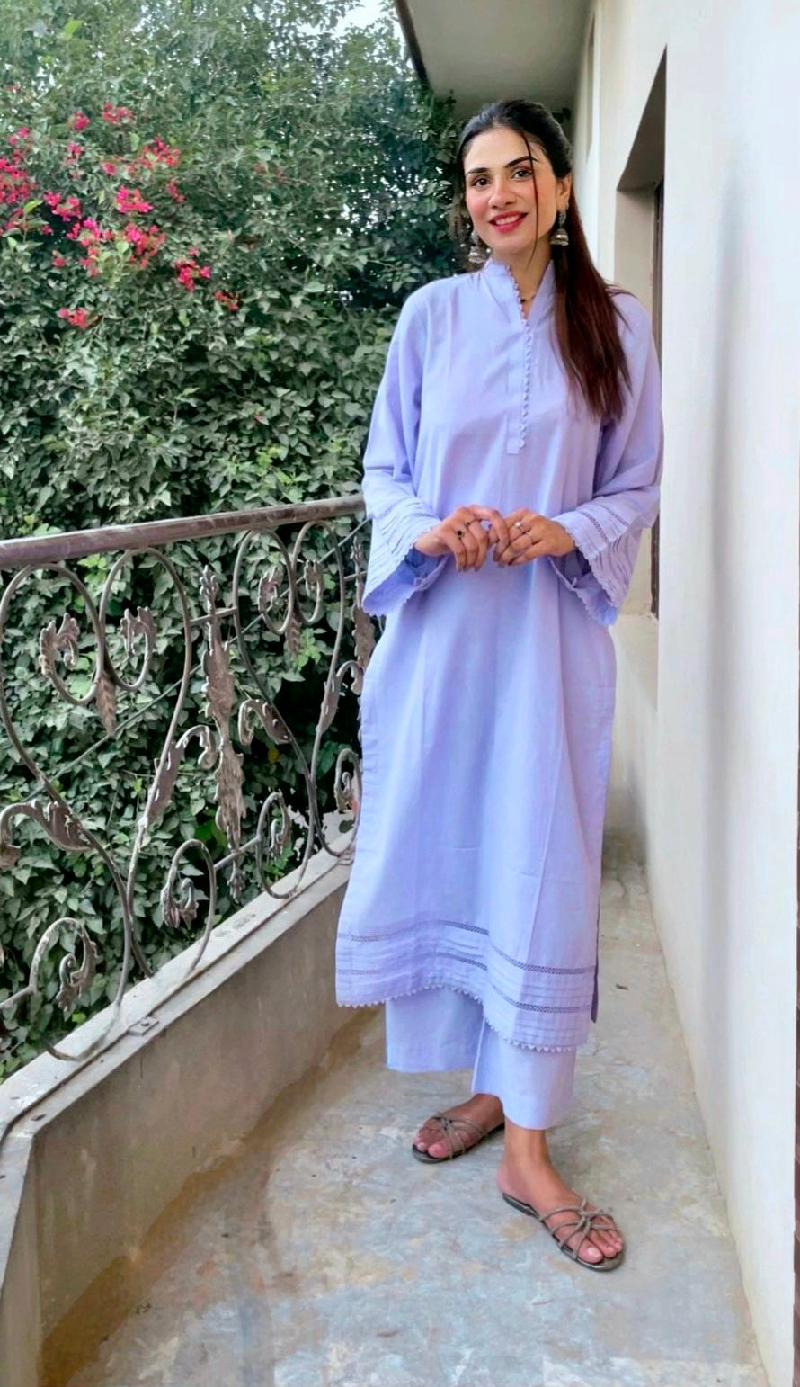 Pastle Lilac Long Style 2pc