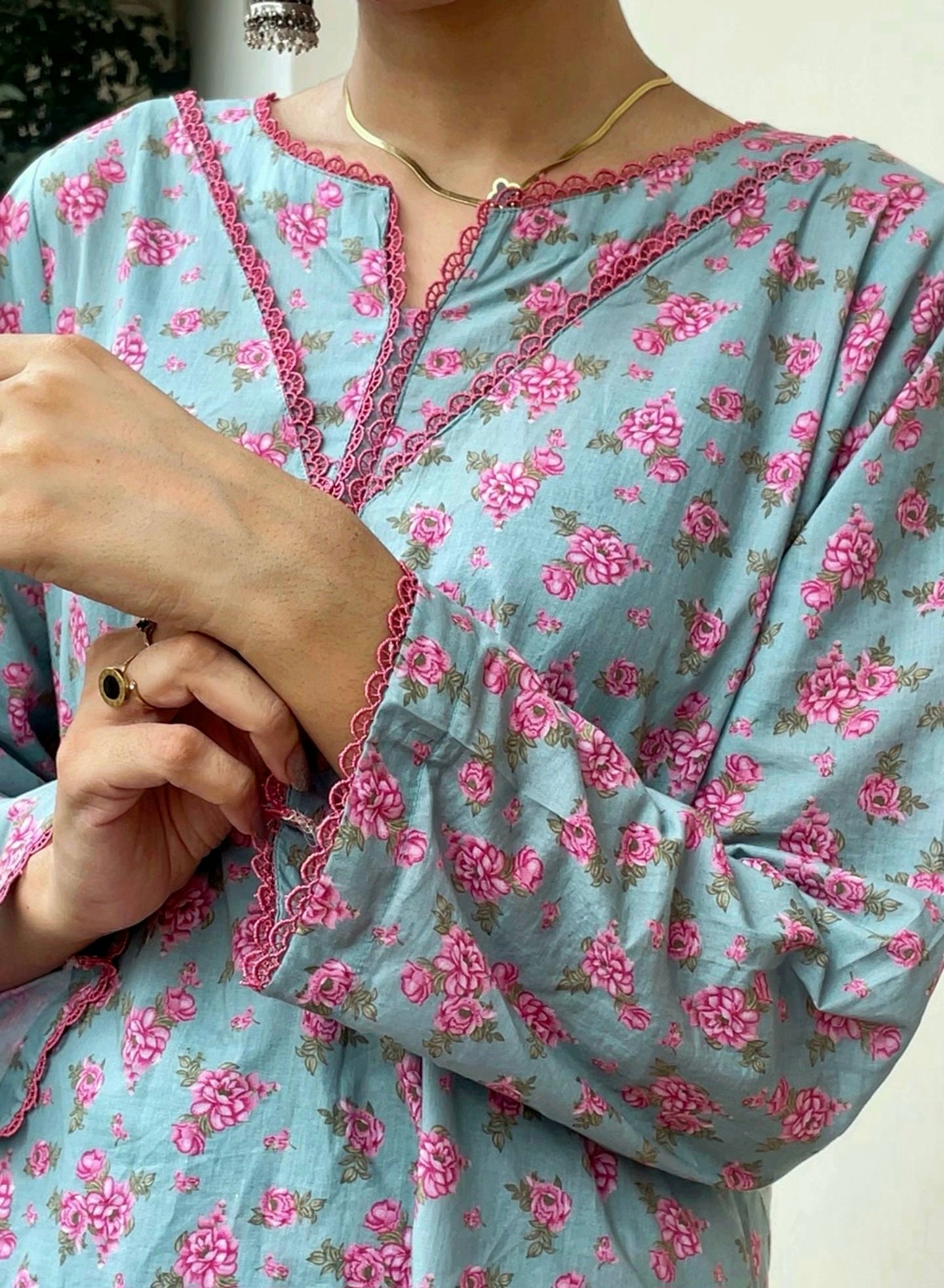 PINK FLORAL SUMMERY 2PCS
