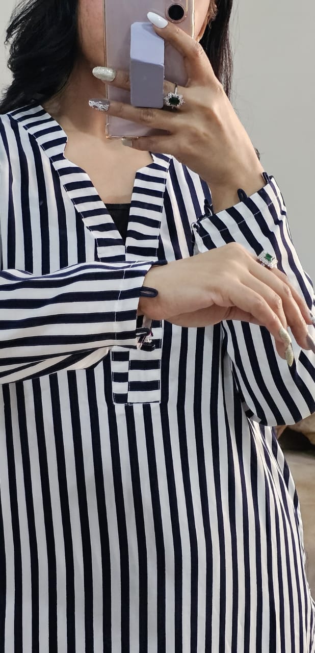 Striped Coo-rd Set