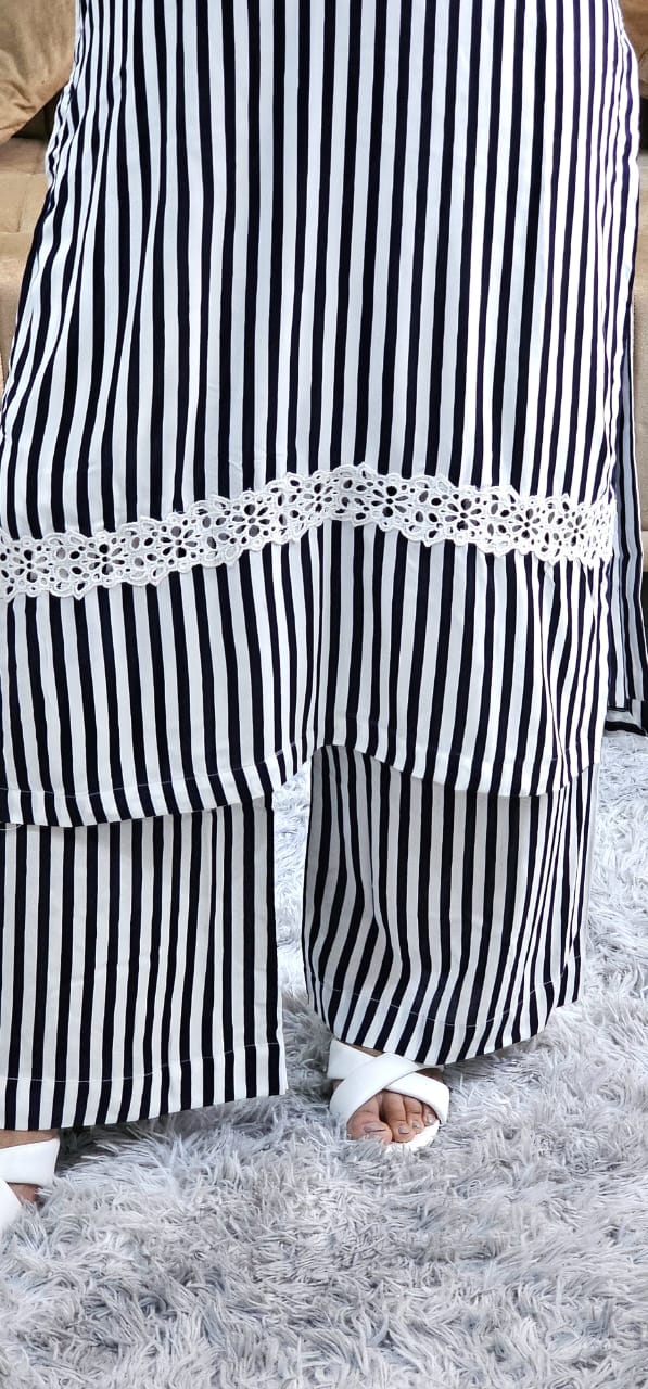 Striped Coo-rd Set