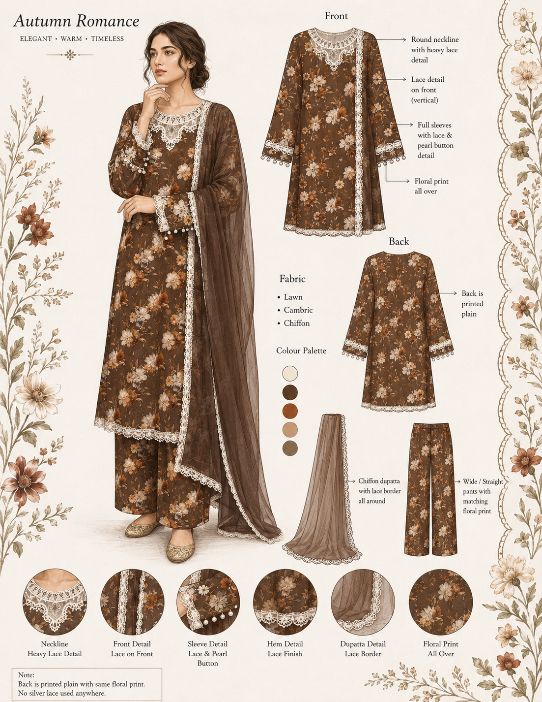Mocha Marigold 3PC (stichted)