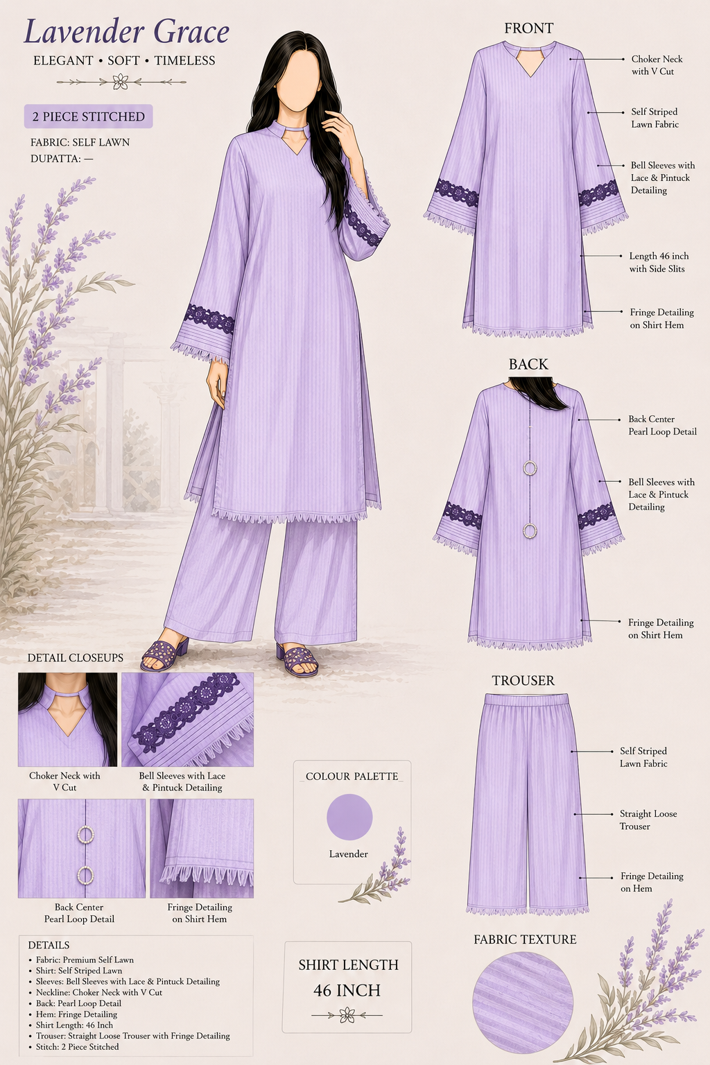 Lilac Mist 2pc [stichted]