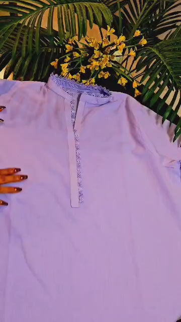 Pastle Lilac Long Style 2pc