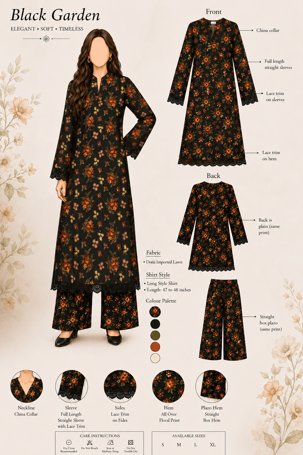 Black Garden 2pc (stichted)