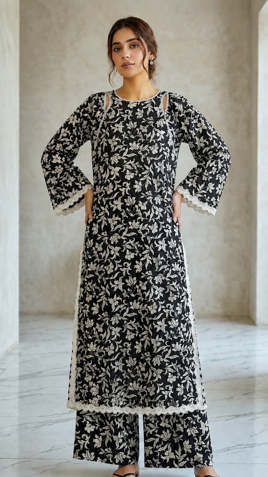 Classic Black  2pc (Stichted)