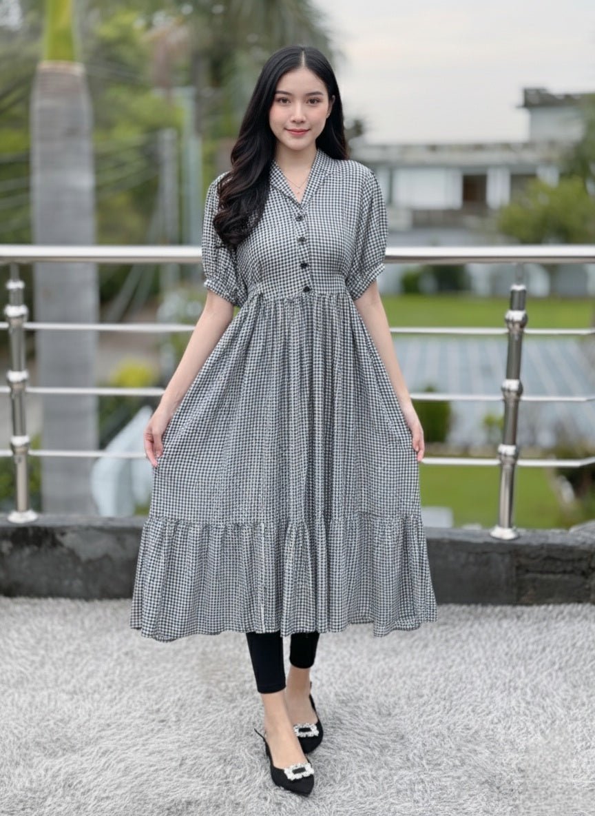 CLASSIC CHECK MAXXI 1PC(Stitched)