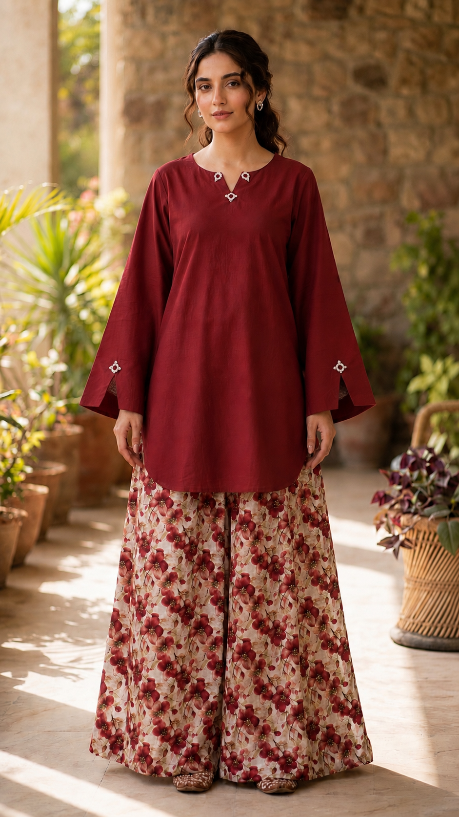 Gul Anaar 2pc (stichted)