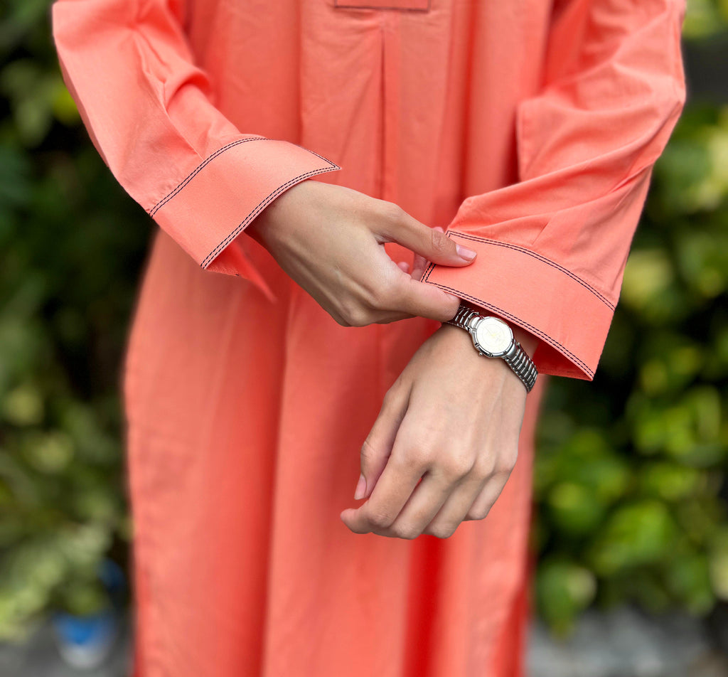 Deep Peach 2pc [stichted]