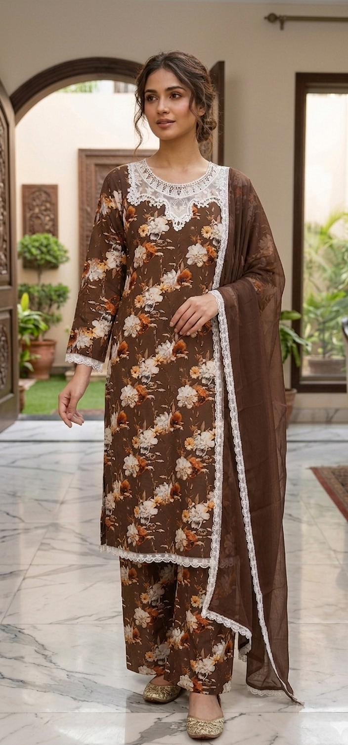 Mocha Marigold 3PC (stichted)