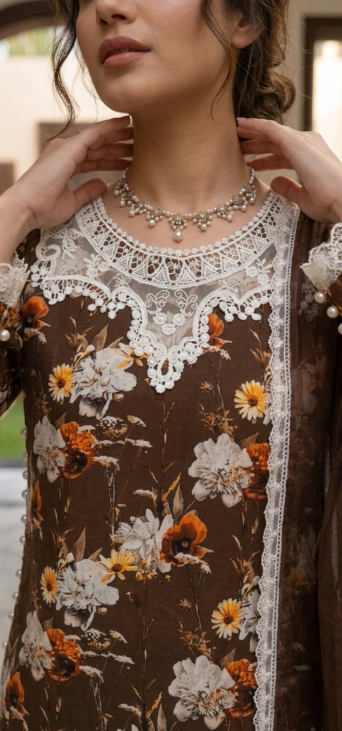 Mocha Marigold 3PC (stichted)