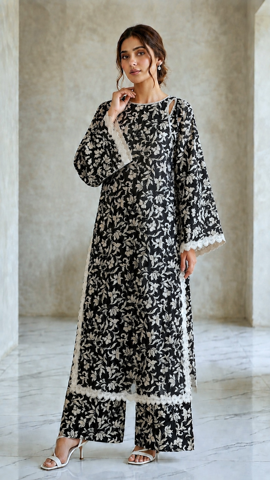 Classic Black  2pc (Stichted)