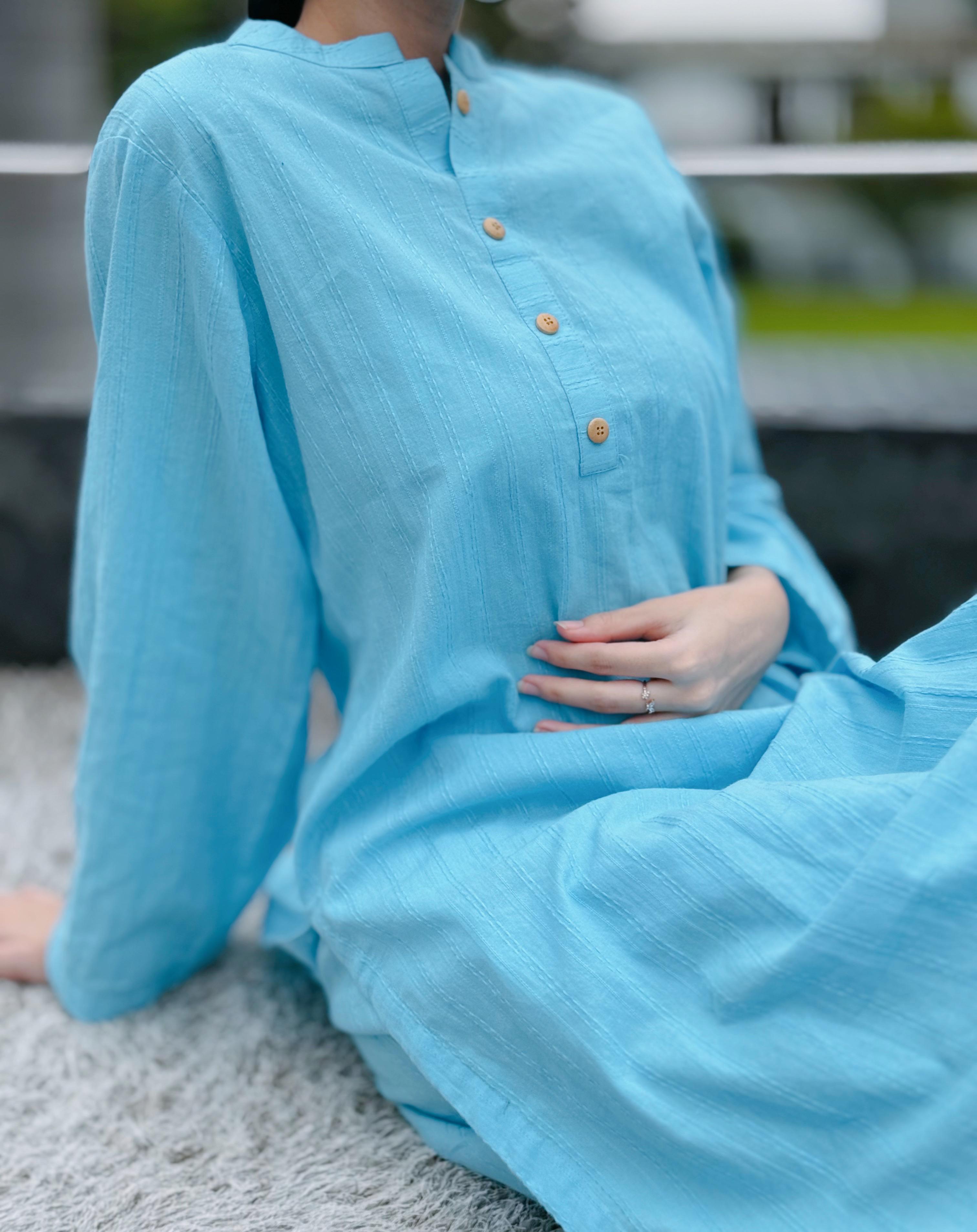 Peace Blue 2pc (Stitched)
