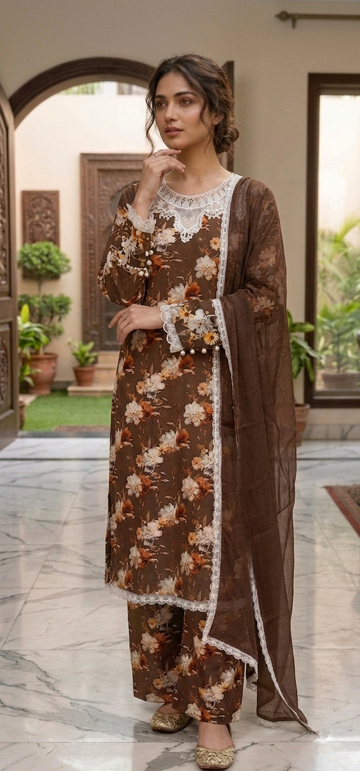 Mocha Marigold 3PC (stichted)